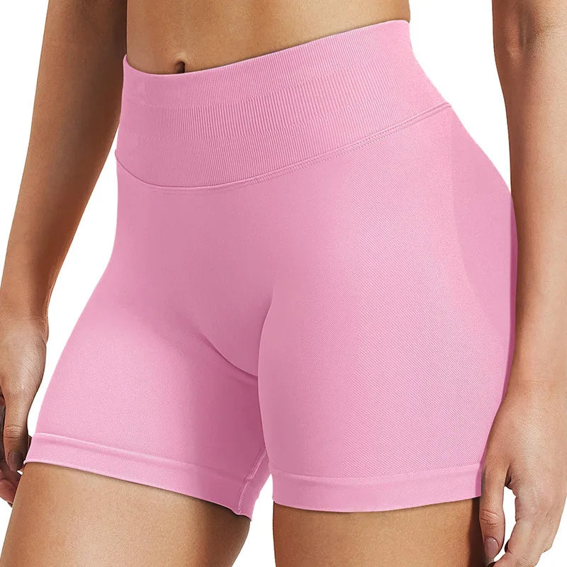 Impact 4.5" Seamless Gym Shorts – Scrunch Bum Yoga & Fitness Booty Shorts for Women
