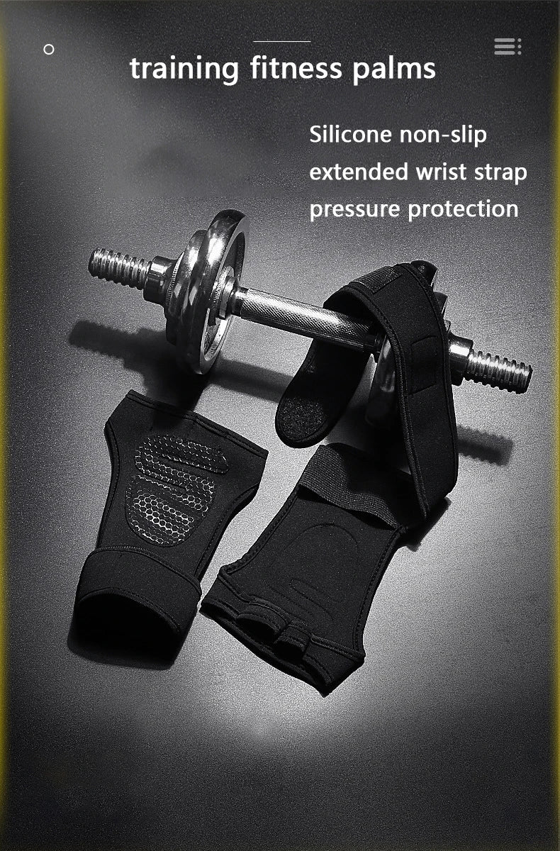 Gym Gloves for Men & Women – Weight Lifting, Bodybuilding, and Fitness Wristband Gloves