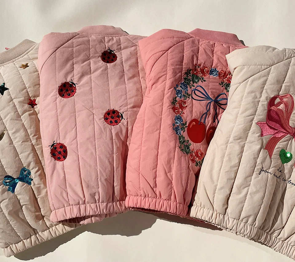 Kids Cartoon Fleece Jacket – Unisex Winter Lambswool Zip-Up Coat (18M–9Y)