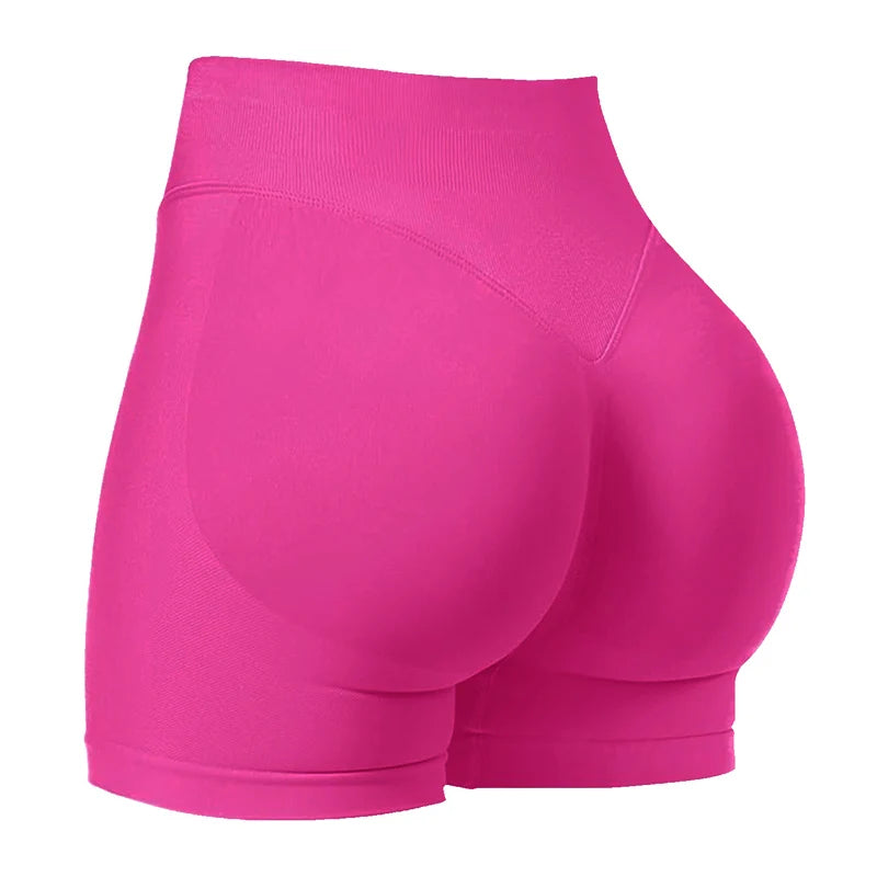 Impact Women’s Seamless Gym & Biker Shorts – 4.5" Scrunch Butt Yoga & Fitness Shorts