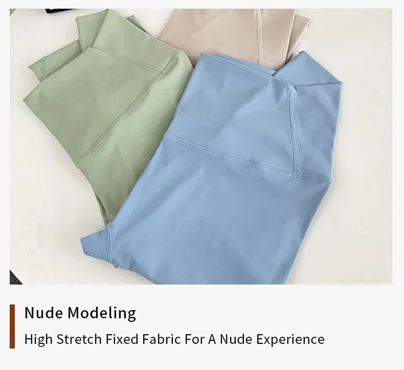 Women’s High-Waist Push-Up Leggings – Naked-Feel Fitness & Yoga Pants