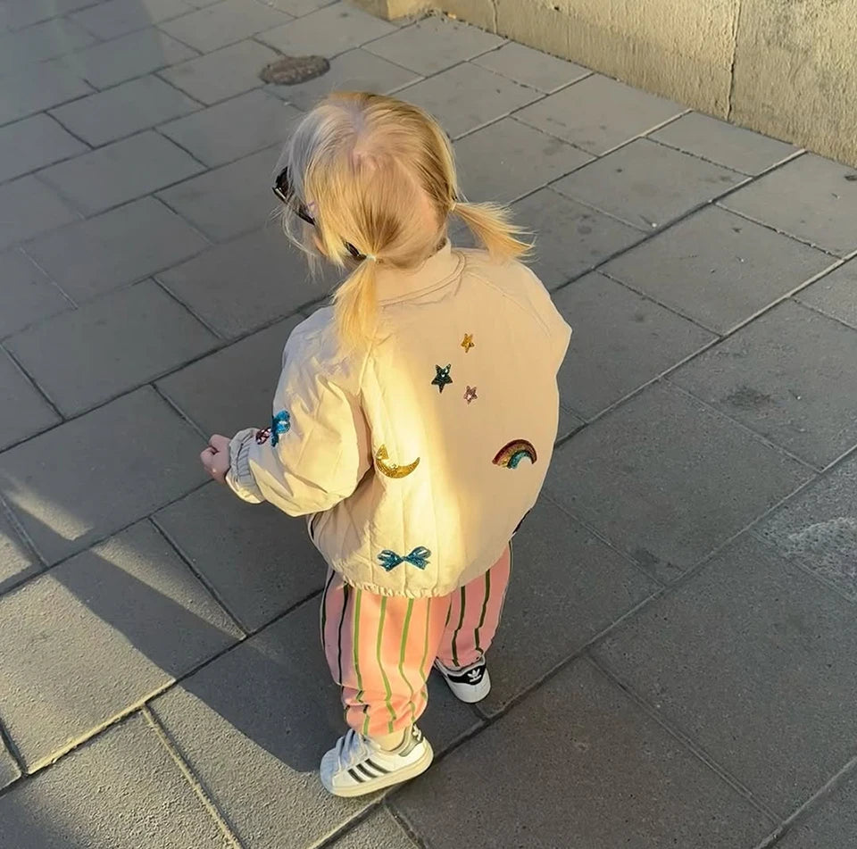 Kids Cartoon Fleece Jacket – Unisex Winter Lambswool Zip-Up Coat (18M–9Y)