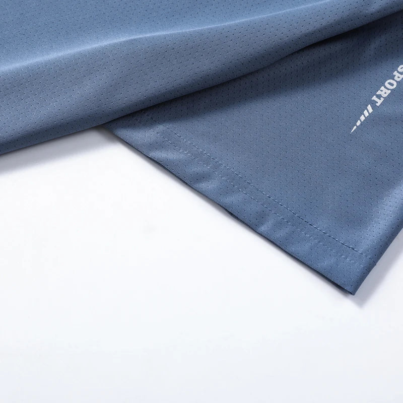 CHRLCK Men’s Quick-Dry Running & Outdoor Sports T-Shirt – Breathable Hiking, Fishing & Fitness Tee