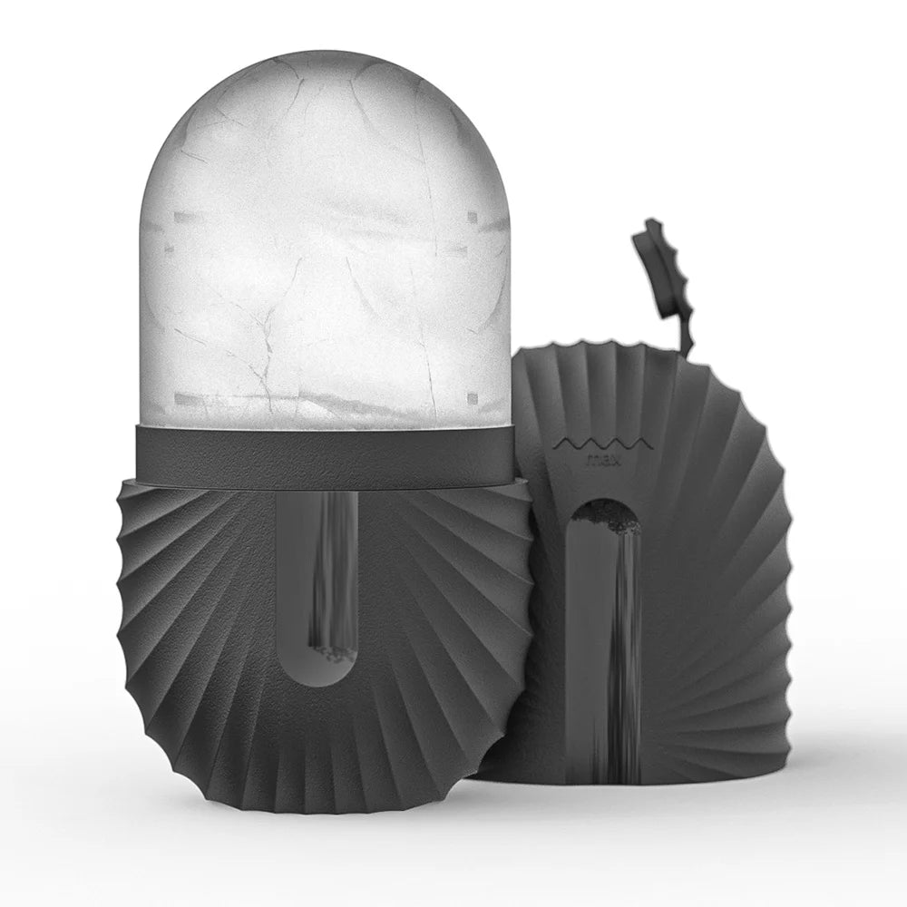 Ice Face Roller & Gua Sha Set – Stainless Steel Facial Massage & Lifting Contouring Tools