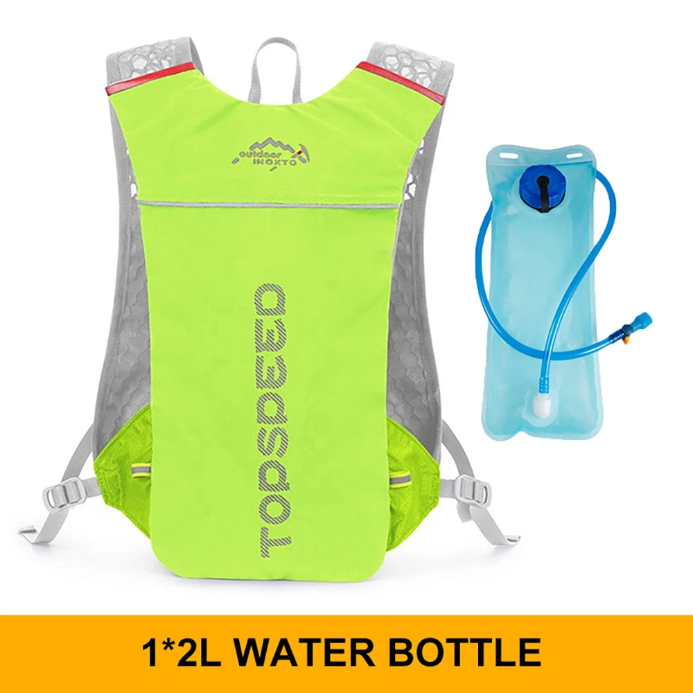 5L Ultralight Hydration Running Vest – Unisex Trail & Marathon Backpack with 17 oz Water Bottle