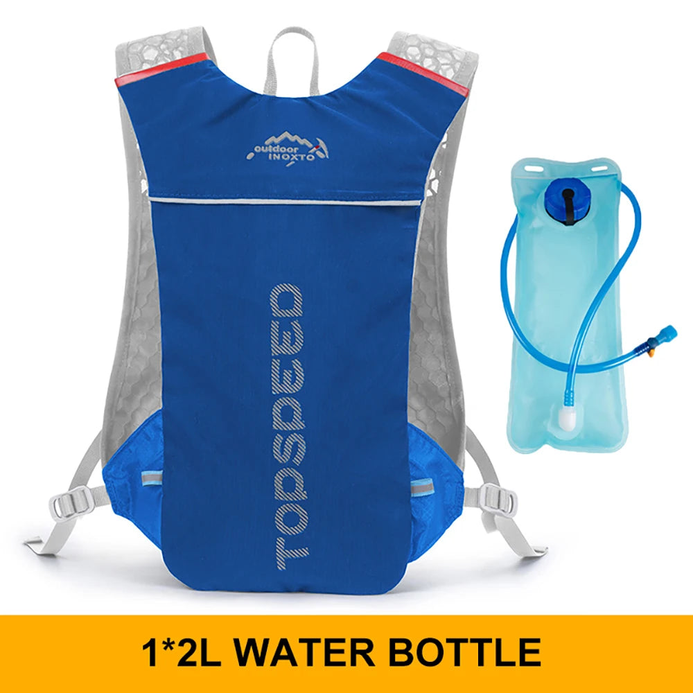 5L Ultralight Hydration Running Vest – Unisex Trail & Marathon Backpack with 17 oz Water Bottle