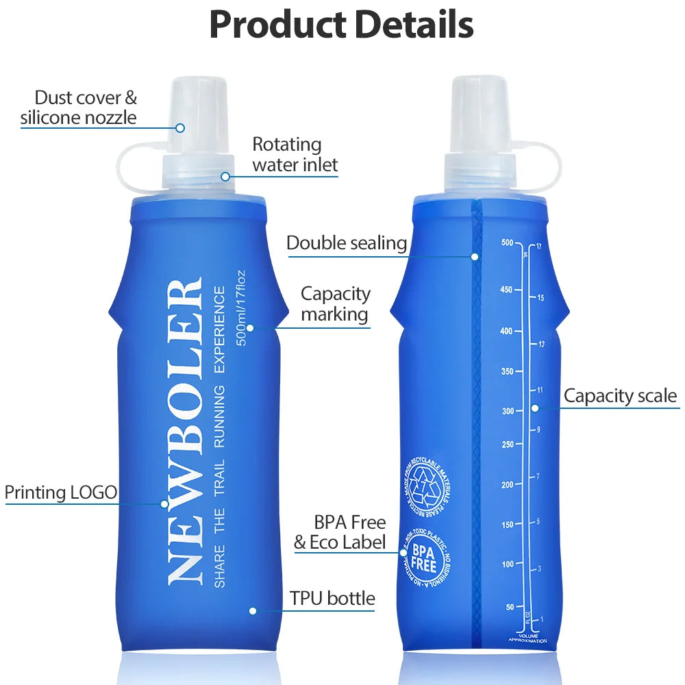 NEWBOLER Breathable Hydration Vest – Lightweight Trail Running & Cycling Backpack