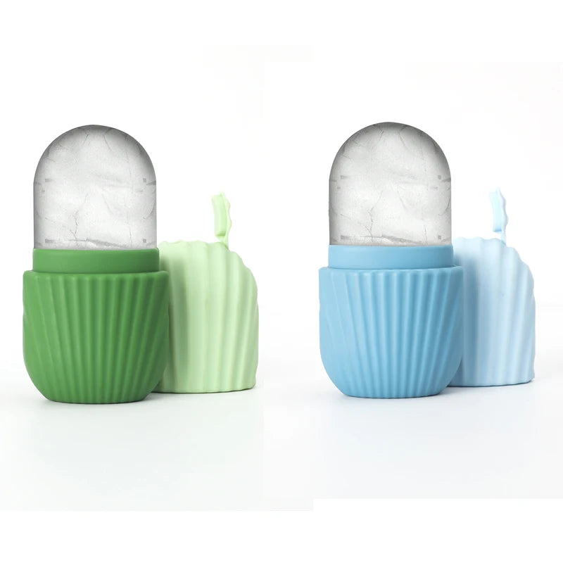 Silicone Ice Roller Massager – Face & Eye Cooling for Soothing & Reducing Puffiness