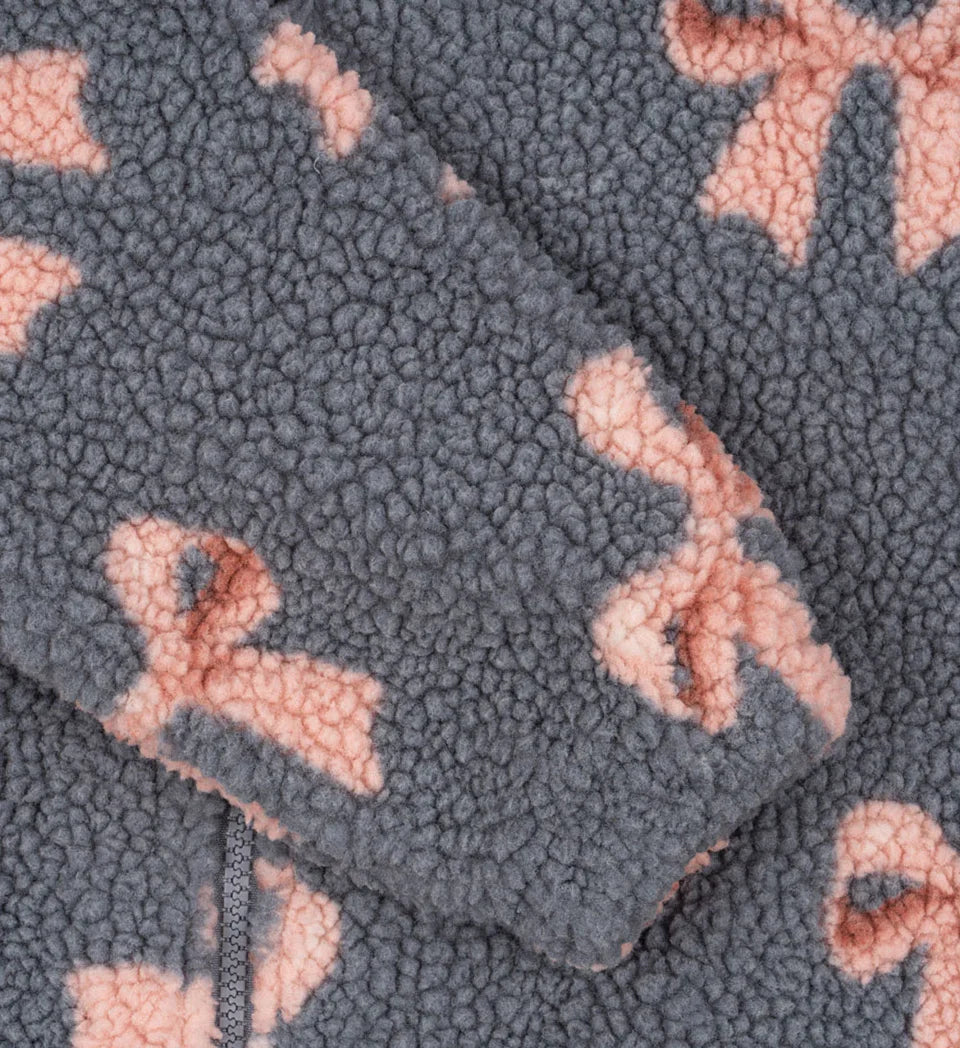 Kids Cartoon Fleece Jacket – Unisex Winter Lambswool Zip-Up Coat (18M–9Y)