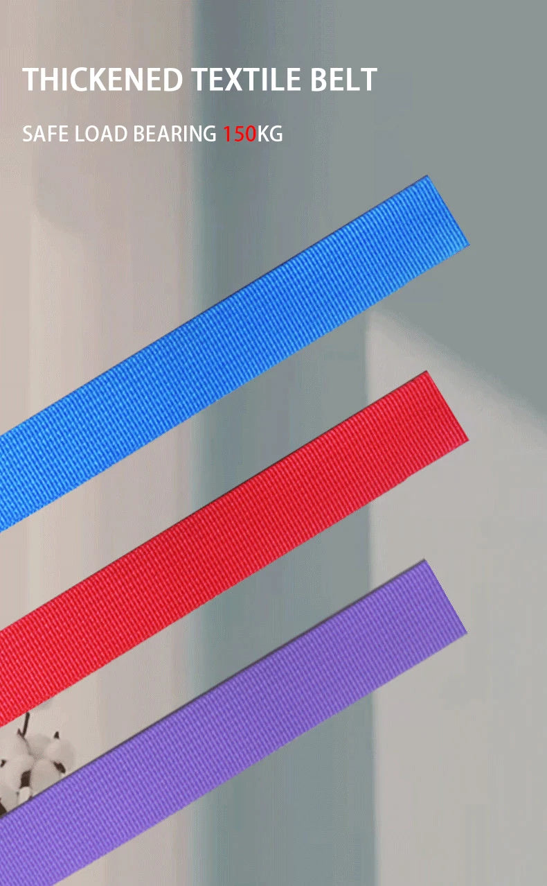 Gymnastics Rings for Kids & Adults – Non-Slip Adjustable Swing Straps for Pull-Ups & Home Fitness