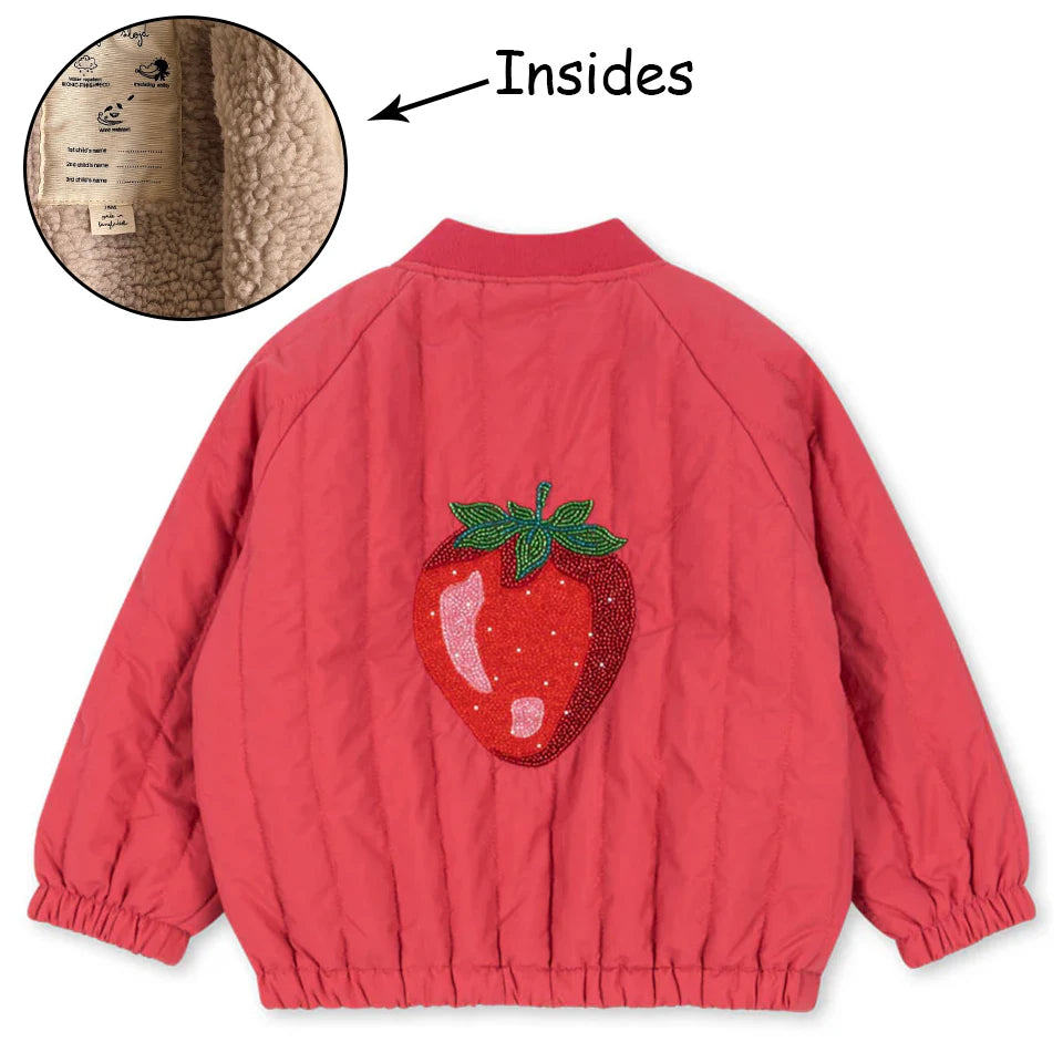 Kids Cartoon Fleece Jacket – Unisex Winter Lambswool Zip-Up Coat (18M–9Y)