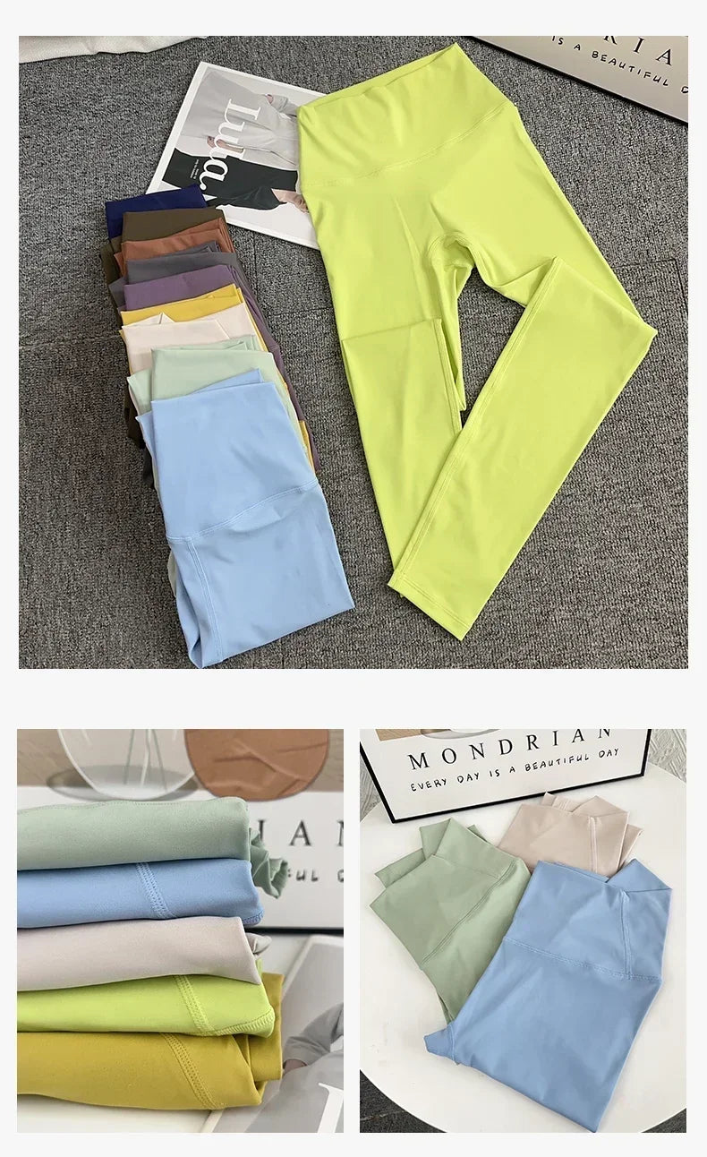 Women’s High-Waist Push-Up Leggings – Naked-Feel Fitness & Yoga Pants