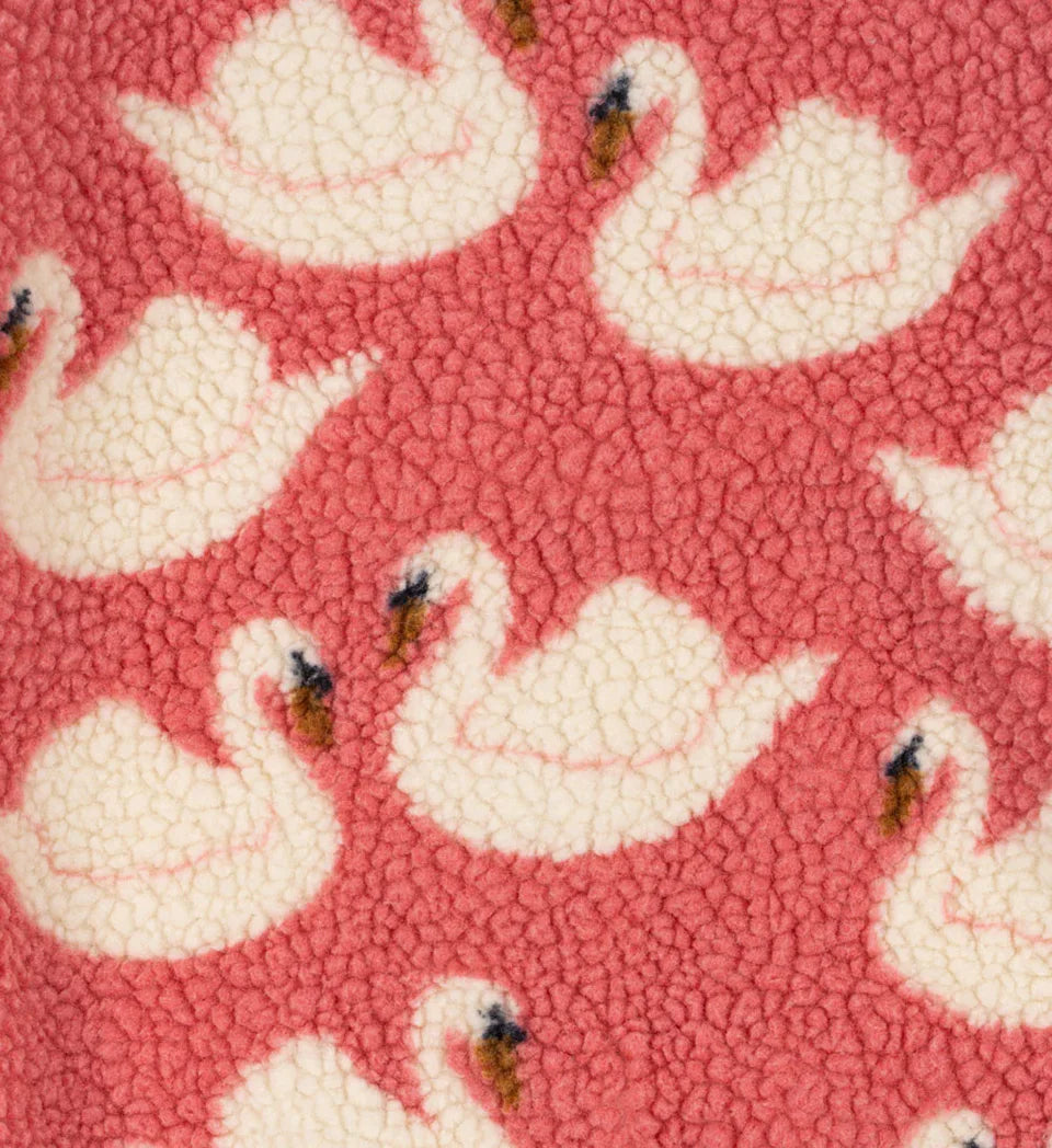 Kids Cartoon Fleece Jacket – Unisex Winter Lambswool Zip-Up Coat (18M–9Y)