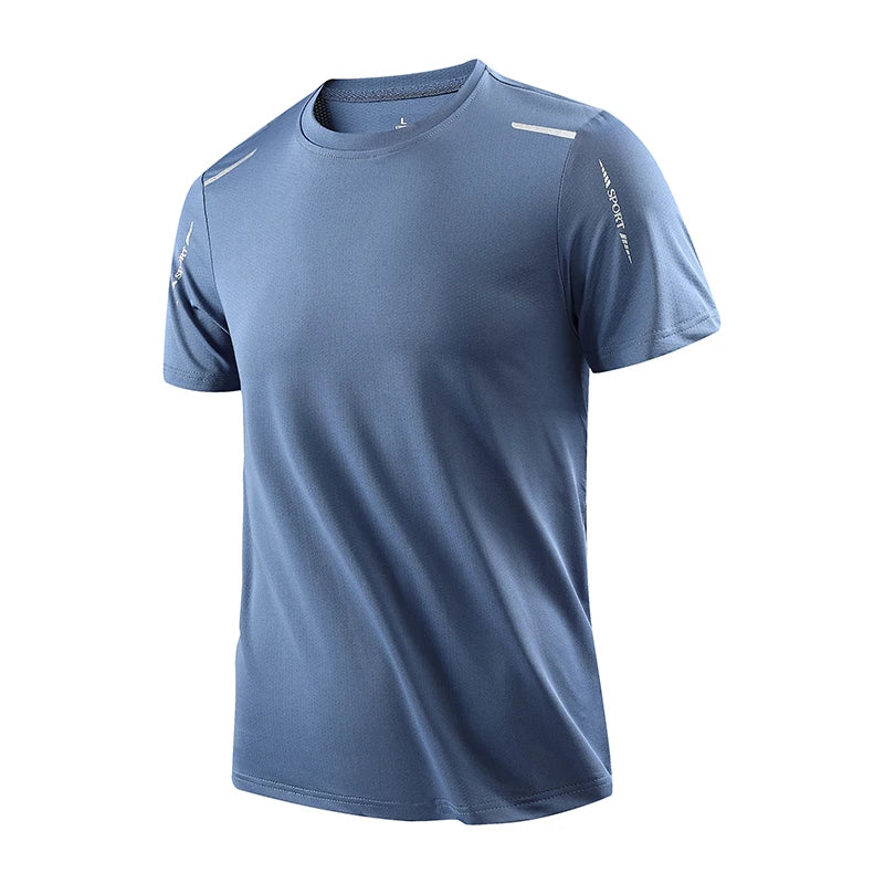 CHRLCK Men’s Quick-Dry Running & Outdoor Sports T-Shirt – Breathable Hiking, Fishing & Fitness Tee