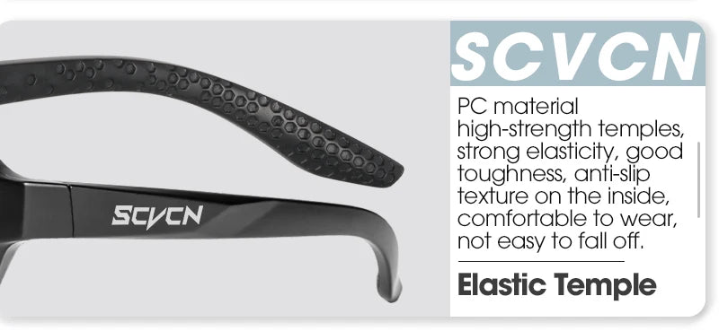 SCVCN Unisex Cycling Glasses – UV400 MTB & Road Bike Sunglasses for Outdoor Sports