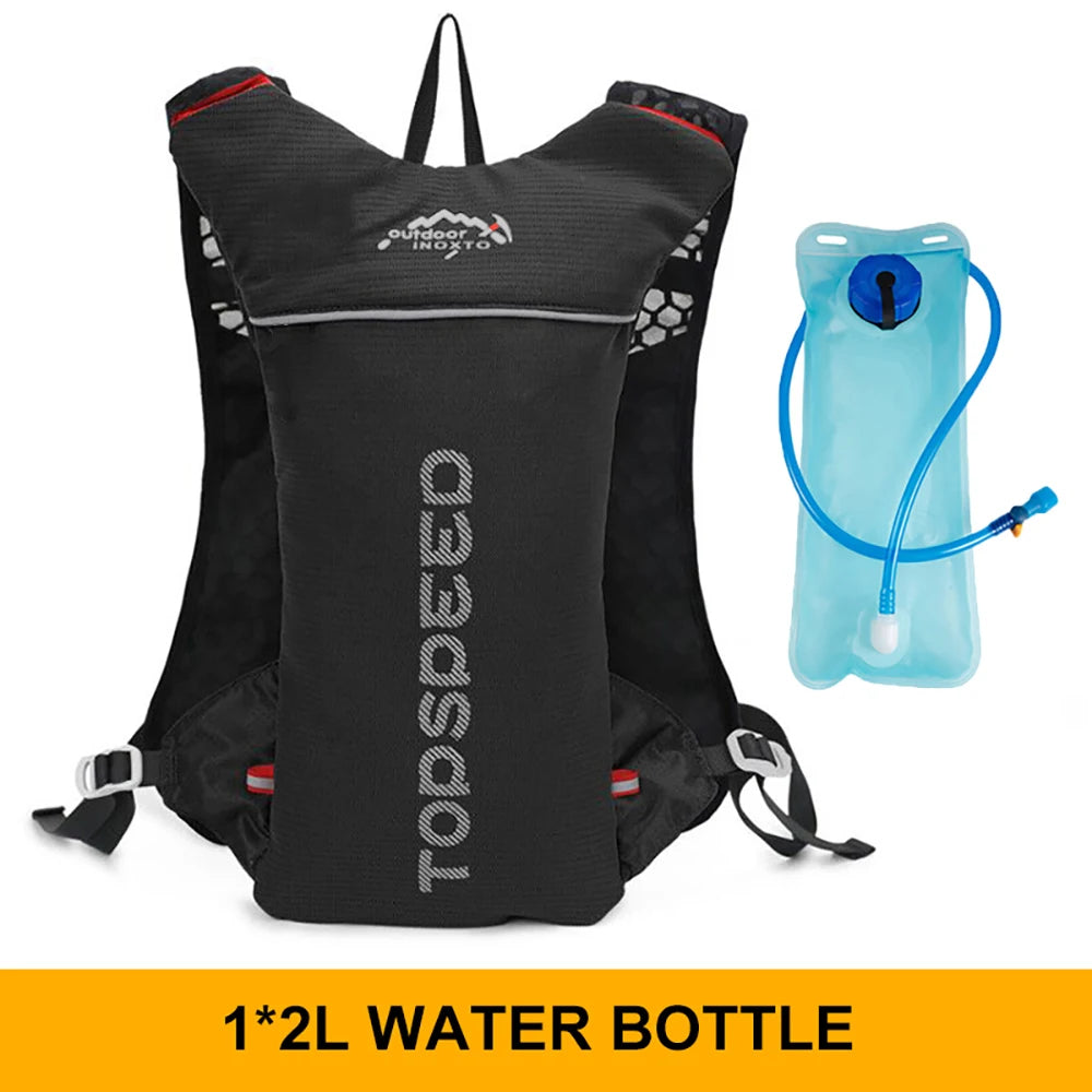 5L Ultralight Hydration Running Vest – Unisex Trail & Marathon Backpack with 17 oz Water Bottle