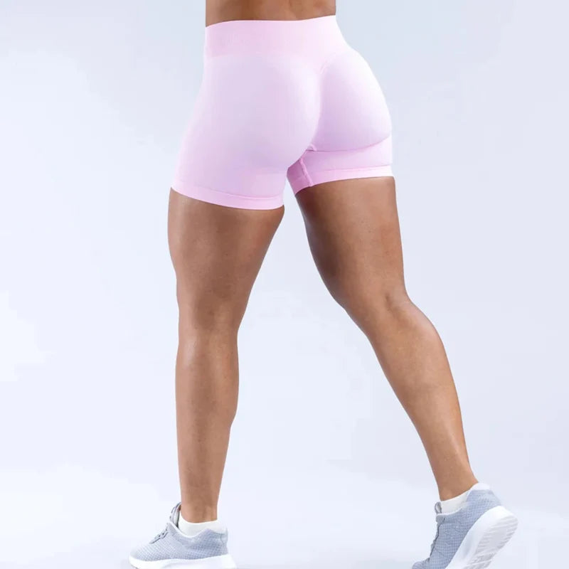 Impact Women’s Seamless Gym & Biker Shorts – 4.5" Scrunch Butt Yoga & Fitness Shorts
