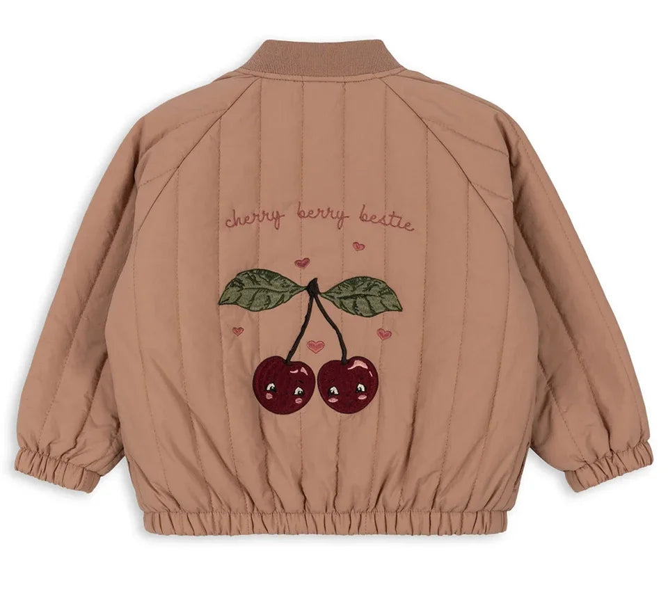 Kids Cartoon Fleece Jacket – Unisex Winter Lambswool Zip-Up Coat (18M–9Y)