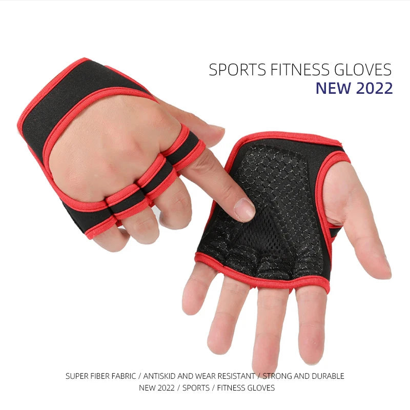 Gym Gloves for Men & Women – Weight Lifting, Bodybuilding, and Fitness Wristband Gloves