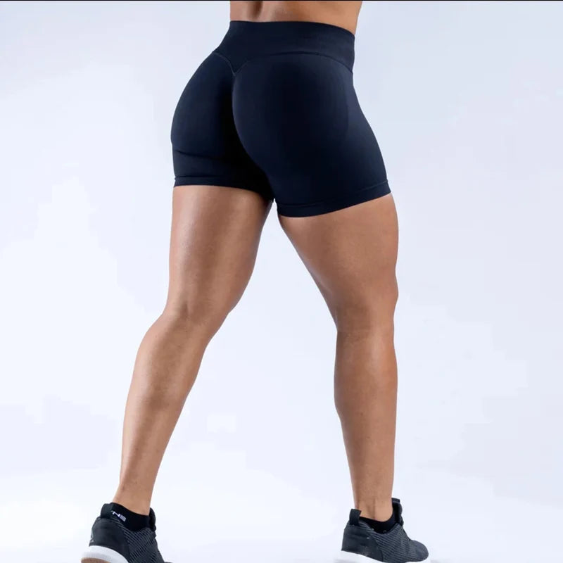 Impact Women’s Seamless Gym & Biker Shorts – 4.5" Scrunch Butt Yoga & Fitness Shorts
