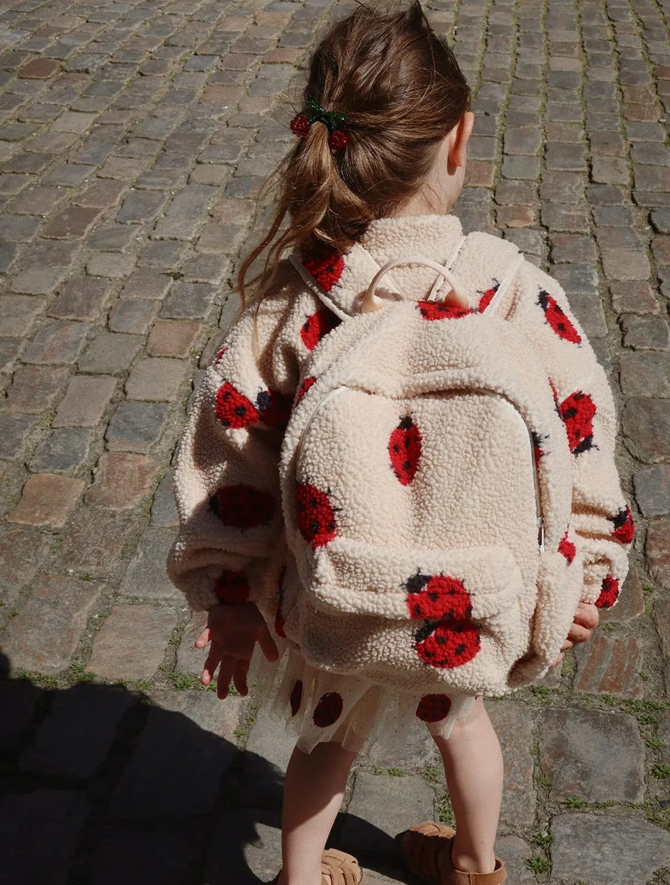 Kids Cartoon Fleece Jacket – Unisex Winter Lambswool Zip-Up Coat (18M–9Y)