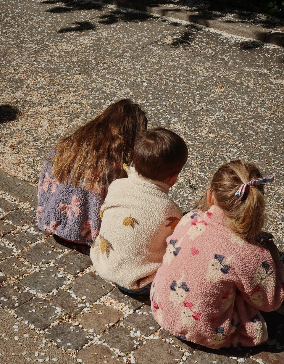 Kids Cartoon Fleece Jacket – Unisex Winter Lambswool Zip-Up Coat (18M–9Y)