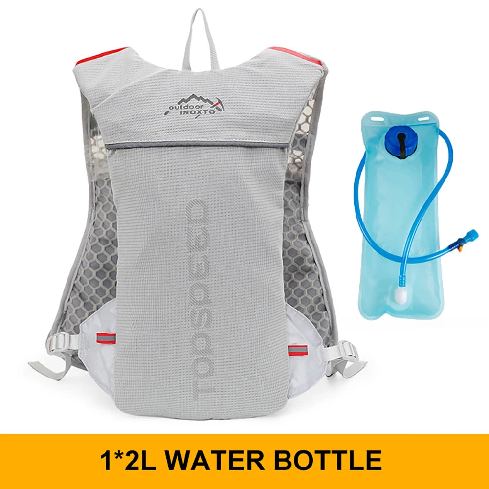 5L Ultralight Hydration Running Vest – Unisex Trail & Marathon Backpack with 17 oz Water Bottle