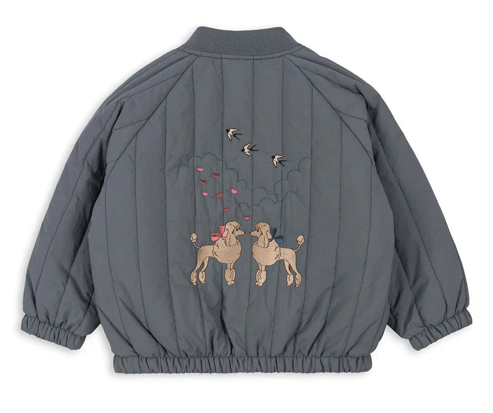 Kids Cartoon Fleece Jacket – Unisex Winter Lambswool Zip-Up Coat (18M–9Y)