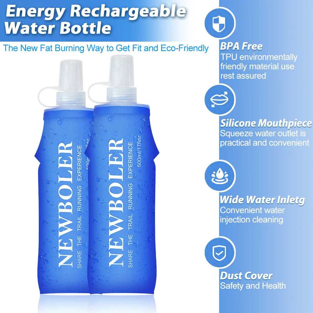 NEWBOLER Breathable Hydration Vest – Lightweight Trail Running & Cycling Backpack