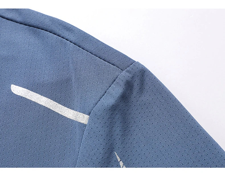 CHRLCK Men’s Quick-Dry Running & Outdoor Sports T-Shirt – Breathable Hiking, Fishing & Fitness Tee