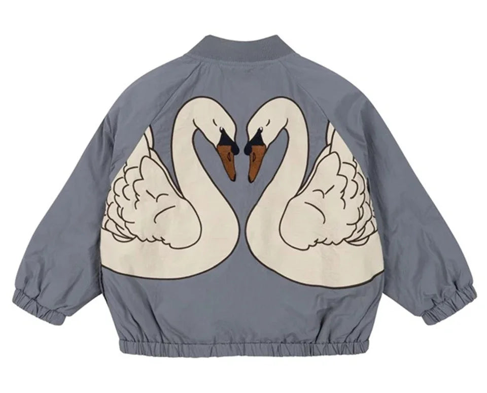 Kids Cartoon Fleece Jacket – Unisex Winter Lambswool Zip-Up Coat (18M–9Y)