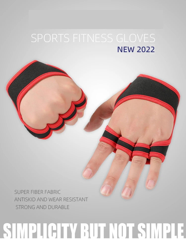 Gym Gloves for Men & Women – Weight Lifting, Bodybuilding, and Fitness Wristband Gloves